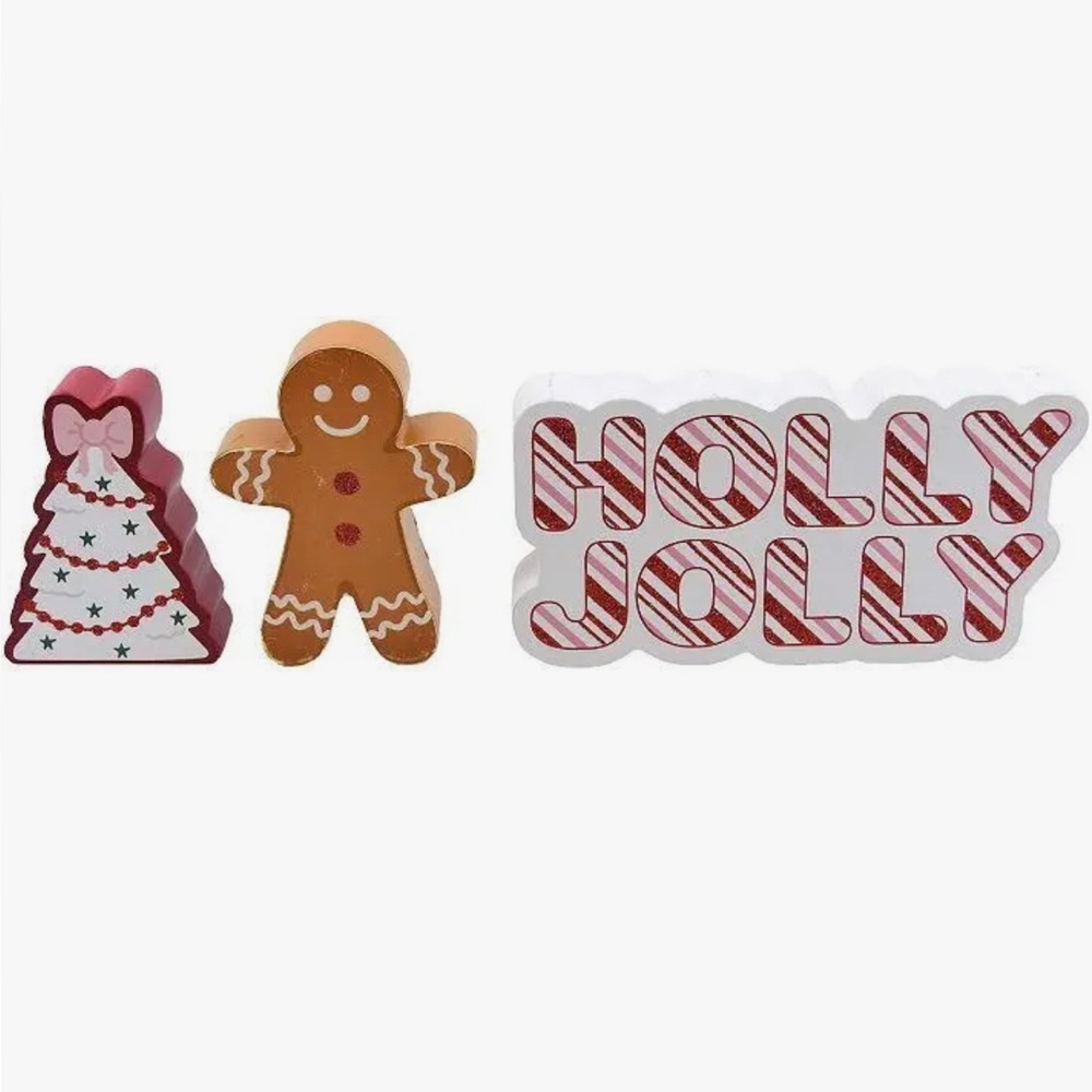 New View Holiday Tabletop Decor Set of 3